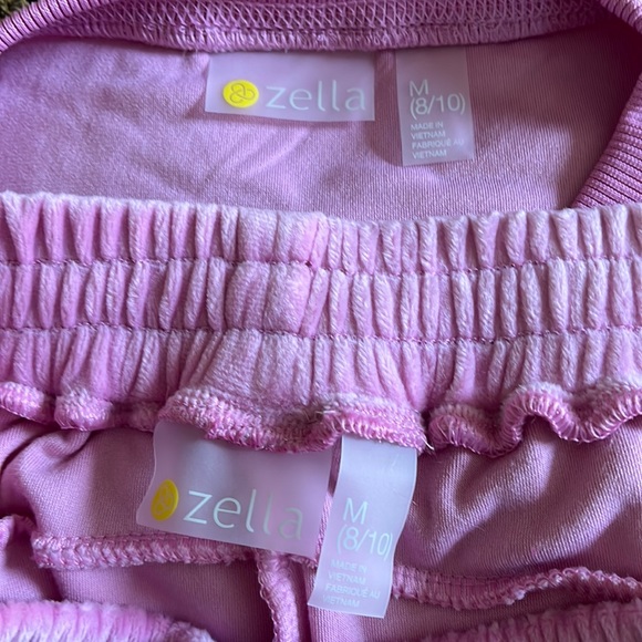 Nordstrom’s Zella Sweatsuit Joggers Loungewear Velour Set, Rose Pink | M (8/10) - Picture 14 of 16
